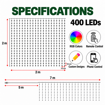 Magic Light | Customizable Curtain