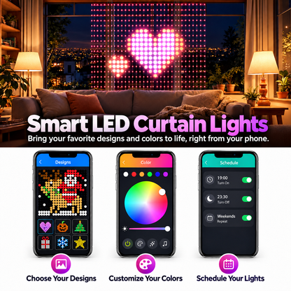 Magic Light | Customizable Curtain